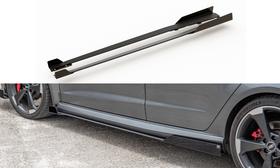 Maxton Design Racing Durability Side Skirts + Flaps Audi RS3 8VA Sportback - MODE Auto Concepts
