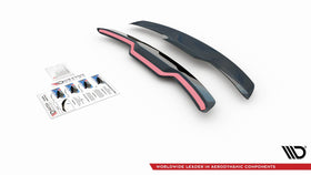 Maxton Design Rear Spoiler Cap V2 suit Audi RS3 8V / 8V Sportback - MODE Auto Concepts