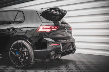 Maxton Design Central Rear Splitter suit VW Golf Mk8 R - MODE Auto Concepts