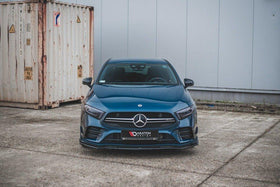 Maxton Design Front Splitter V.2 Mercedes A35 W177 AMG Front Lip - MODE Auto Concepts