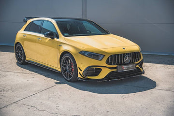 Maxton Design Front Splitter V.2 Mercedes A45S W177 AMG Front Lip - MODE Auto Concepts