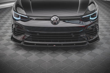 Maxton Design Front Splitter Lip V.2  for VW Golf Mk8 R - MODE Auto Concepts