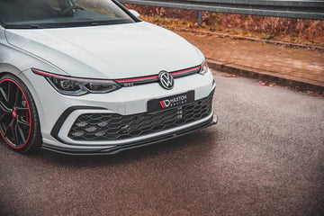 Maxton Design Front Splitter Lip V.4 suit VW Golf Mk8 GTI - MODE Auto Concepts