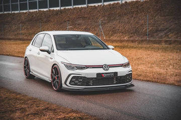 Maxton Design Front Splitter Lip V.5 suit VW Golf Mk8 GTI - MODE Auto Concepts