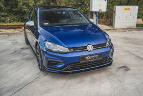 Maxton Design Racing Durability Front Splitter VW Golf MK7.5 R Front Lip - MODE Auto Concepts