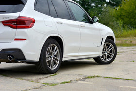 Maxton Design Side Splitter Skirts suit BMW X3 M40i & 30i M Sport G01 - MODE Auto Concepts