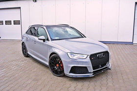 Maxton Design Audi RS3 8VA Sportback Front Splitter Lip - MODE Auto Concepts