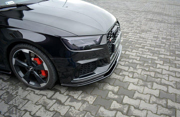 Maxton Design Audi RS3 Facelift Hatch Front Splitter Lip V1 - MODE Auto Concepts