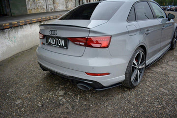 Maxton Design Audi RS3 8V Facelift Sedan Rear Side Splitters - MODE Auto Concepts