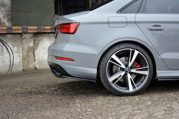 Maxton Design Audi RS3 8V Facelift Sedan Rear Side Splitters - MODE Auto Concepts