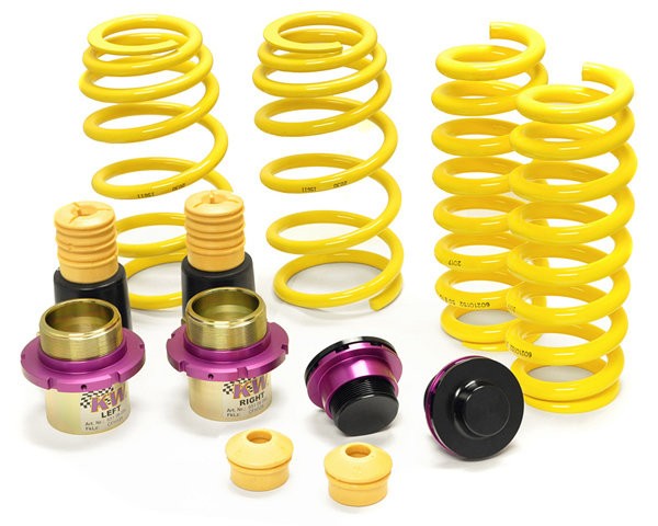 Jeu De 4 Ressorts De Suspension KW Pour Audi RS3 2022-2024 - Occasion, Jaune, Avant/arrière