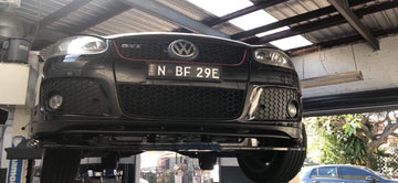 Maxton Design Front Splitter VW Golf Mk5 GTI + Votex Front Lip Combo - MODE Auto Concepts