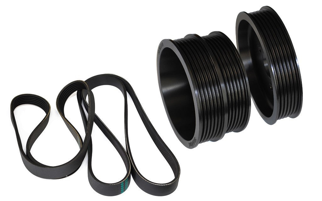 BMW S65 E90 E92 M3 パワープーリーキット Macht Schnell Performance Underdrive Pulleys for BMW M3 E90