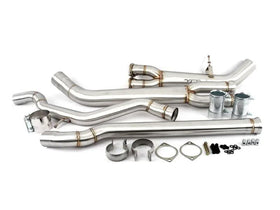 VRSF 3.5″ High Flow Single Mid-pipe suit S55 BMW M3 F80 M4 F82 - MODE Auto Concepts