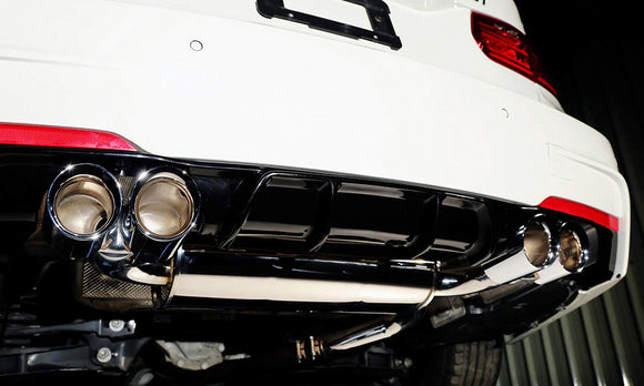 iPE - Valvetronic Exhaust System w/ Wired Remote & Dual Side Dual Chrome Tips suit BMW F30 335i (N55) (2011-2015) - MODE Auto Concepts