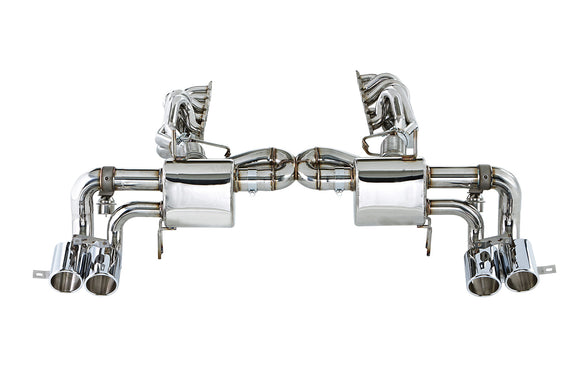 iPE - Valvetronic Exhaust System w/ Ti Blue Tips suit Lamborghini Gallardo LP550 / 560 / 570 (2008-2013) - MODE Auto Concepts