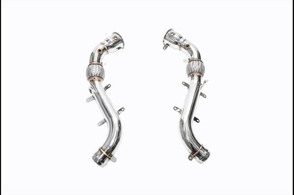 iPE - Decatted Downpipe Cat Bypass Pipe suit McLaren 600LT (2018-Current) - MODE Auto Concepts