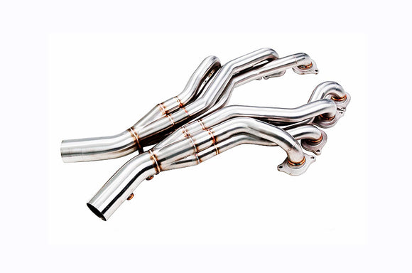 iPE - Performance Headers + Front Pipe w/ Decatted Front Pipe Cat Bypass suit Mercedes Benz C63 (W204) (2007-2014) - MODE Auto Concepts