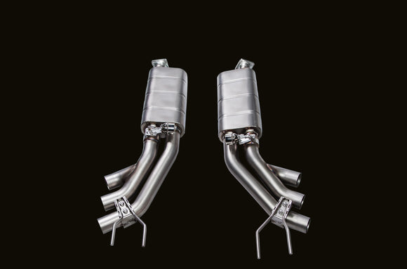 iPE - Valvetronic Exhaust System w/ Wired Remote & Black Chrome Tips suit Mercedes Benz G63/G500 (W463) (2012-2018) - MODE Auto Concepts