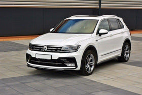 Maxton Design VW Tiguan Mk2 R-Line Front Splitter Lip - MODE Auto Concepts