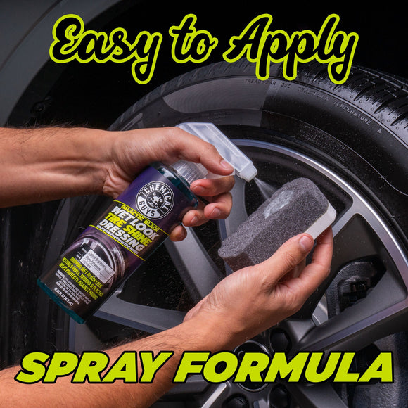 Chemical Guys  Galactic Black Wet Look Tire Shine Dressing - MODE Auto Concepts