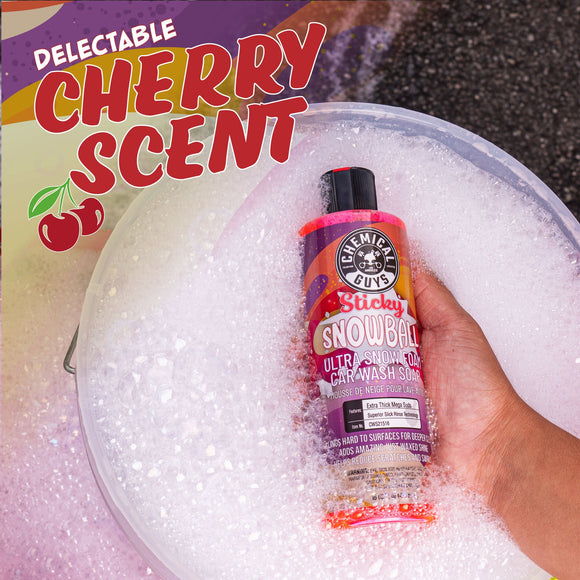 Chemical Guys  Sticky Snowball Ultra Snow Foam Car Wash - MODE Auto Concepts
