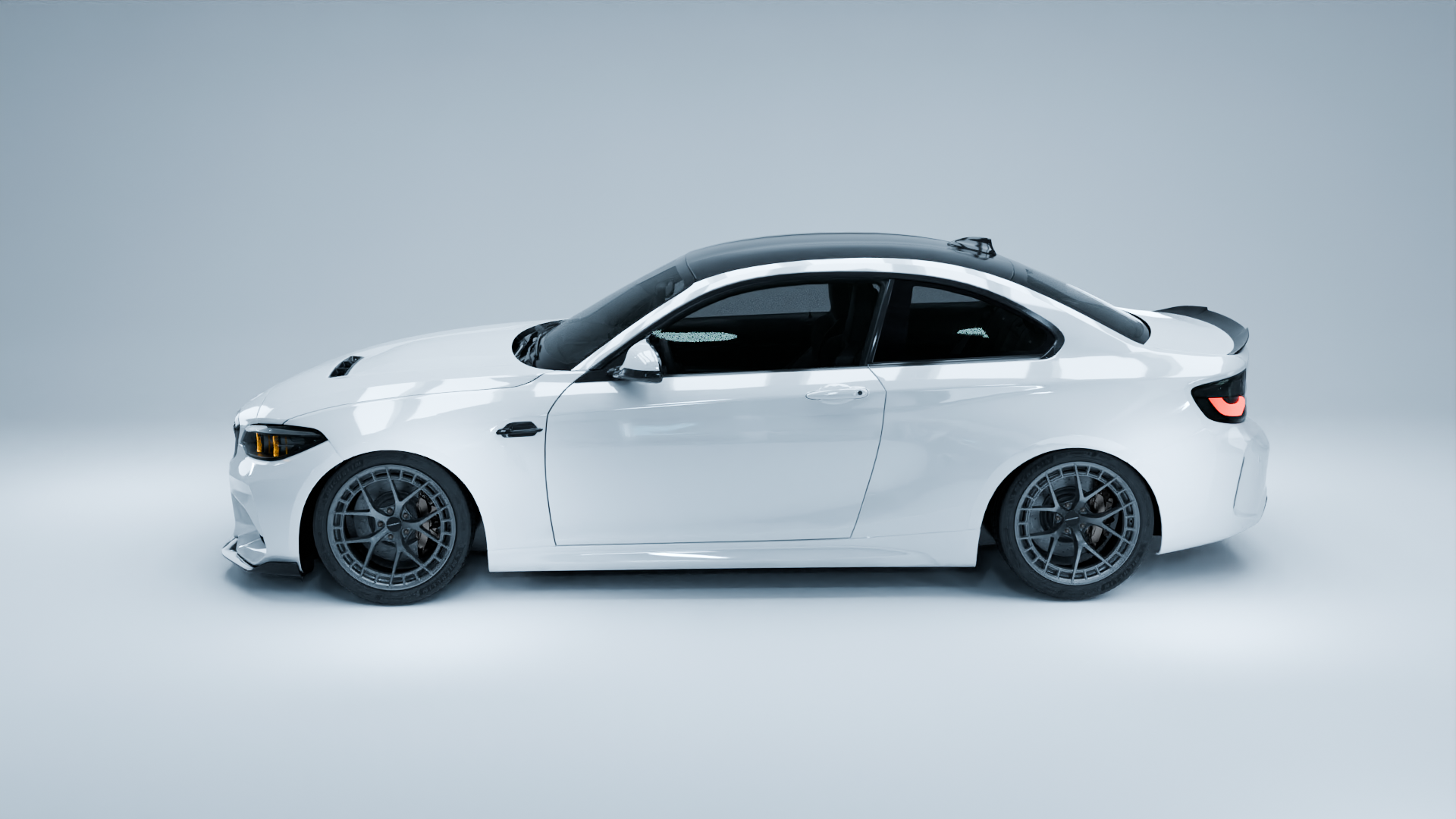 MODE Design FR-1 Forged Wheels Titan Grey Set for BMW M2 F87 inc. Competition