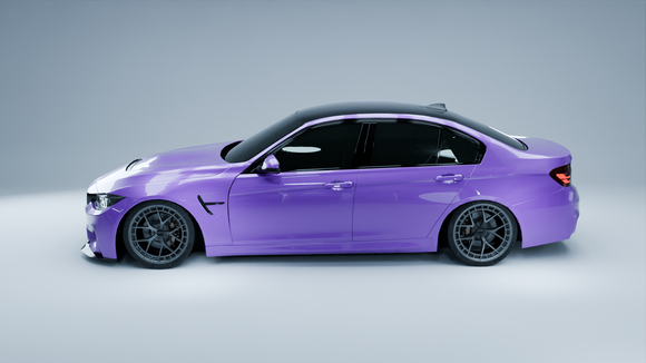 MODE Design FR-1 Forged Wheels Liquid Black Set for BMW M3 F80 M4 F82 F83 - MODE Auto Concepts