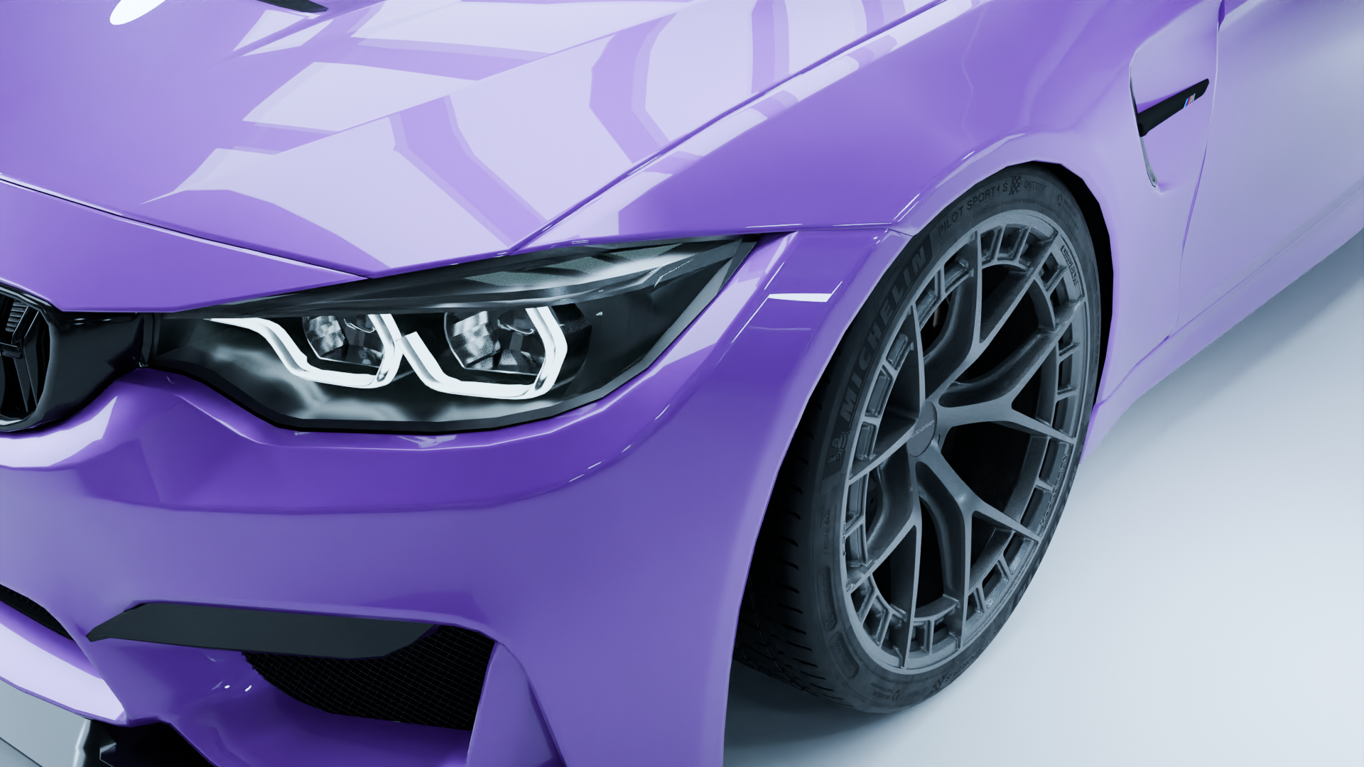 MODE Design FR-1 Forged Wheels Track-Spec Black Set for BMW M3 F80 M4 F82 F83 - 0