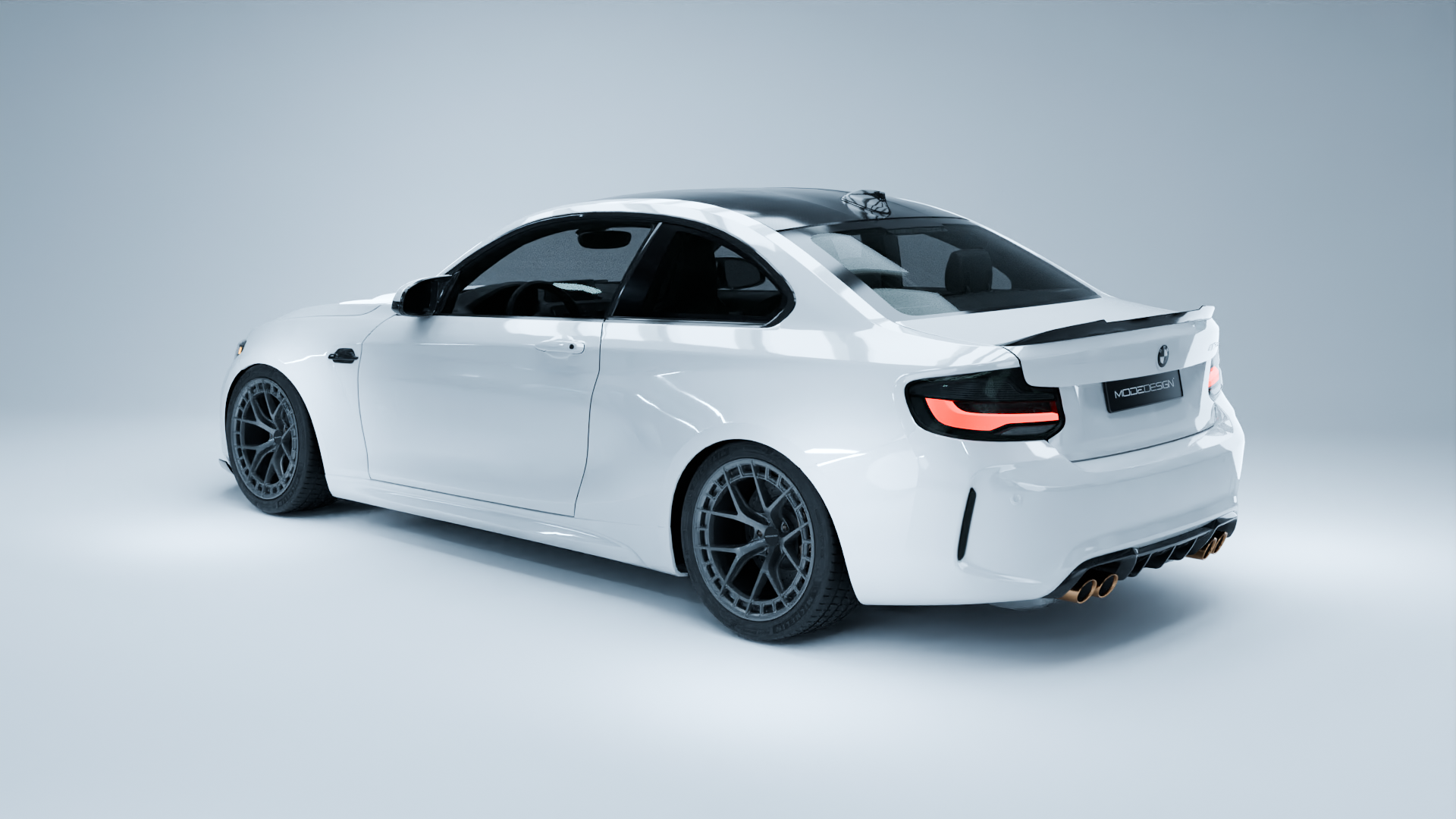 MODE Design FR-1 Forged Wheels Titan Grey Set for BMW M2 F87 inc. Competition