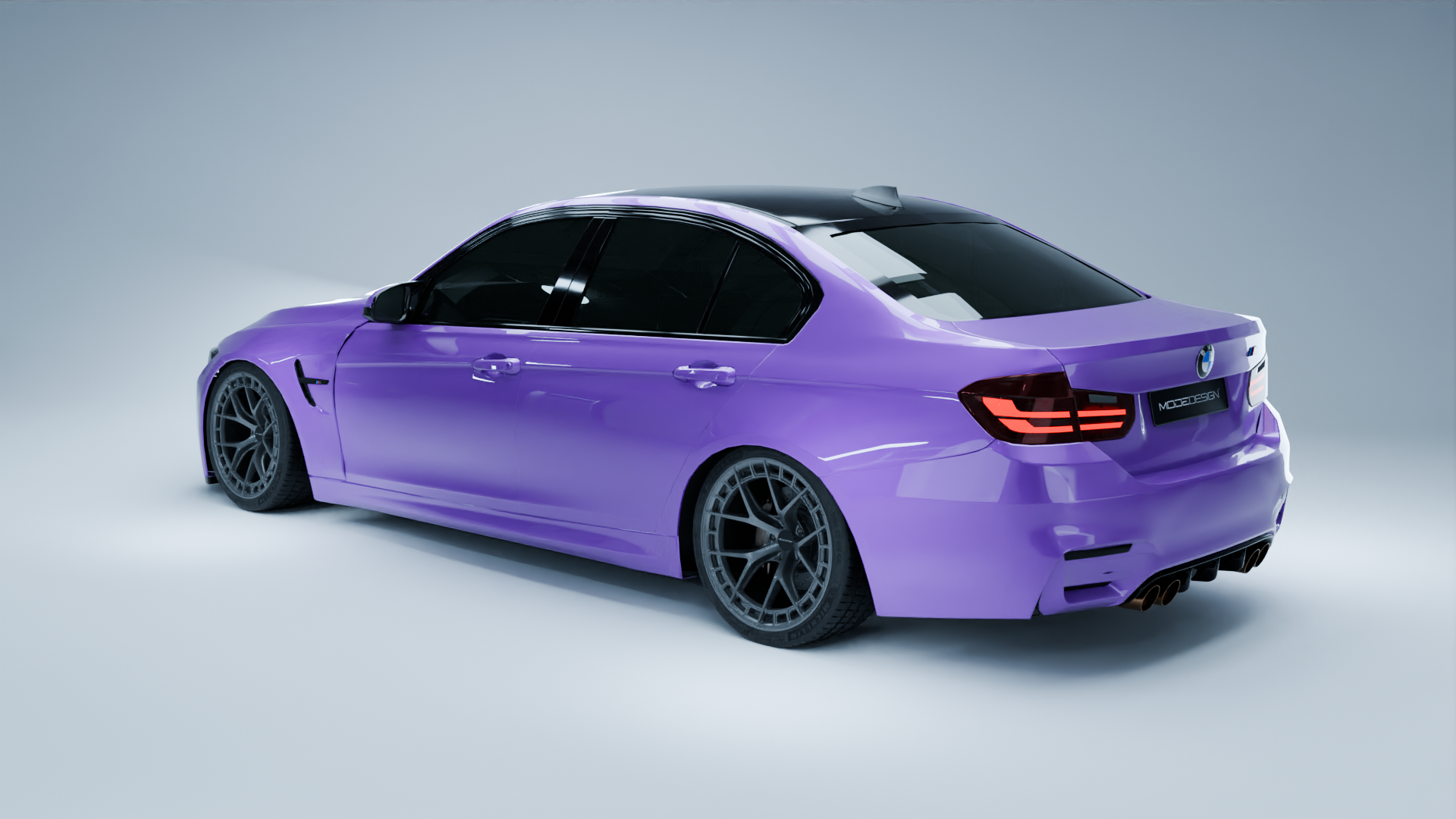 MODE Design FR-1 Forged Wheels Titan Grey Set for BMW M3 F80 M4 F82 F83