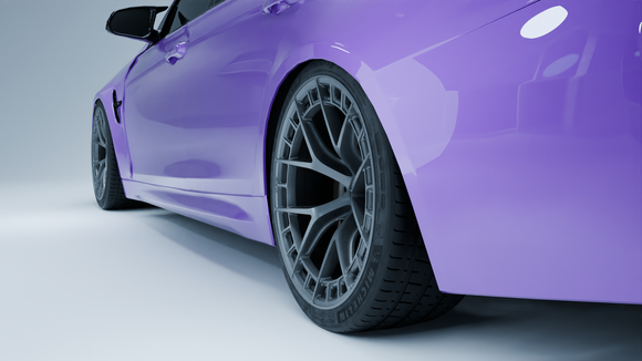 MODE Design FR-1 Forged Wheels Liquid Black Set for BMW M3 F80 M4 F82 F83 - MODE Auto Concepts