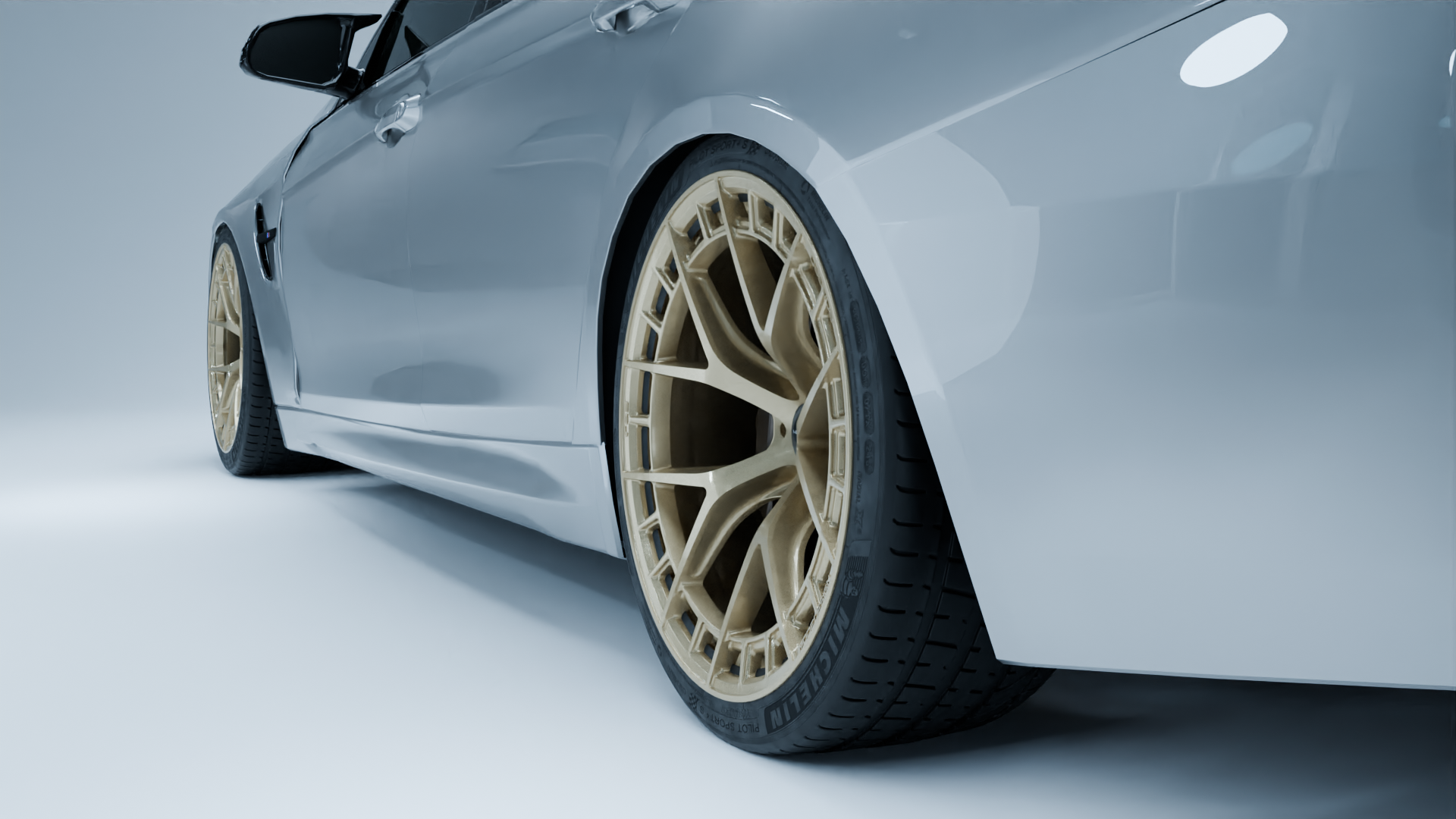 MODE Design FR-1 Forged Wheels Titan Grey Set for BMW M3 F80 M4 F82 F83