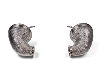 Akrapovič Porsche 992 911 GT3 RS Slip-On Race Line Adapter Set (SS) - MODE Auto Concepts