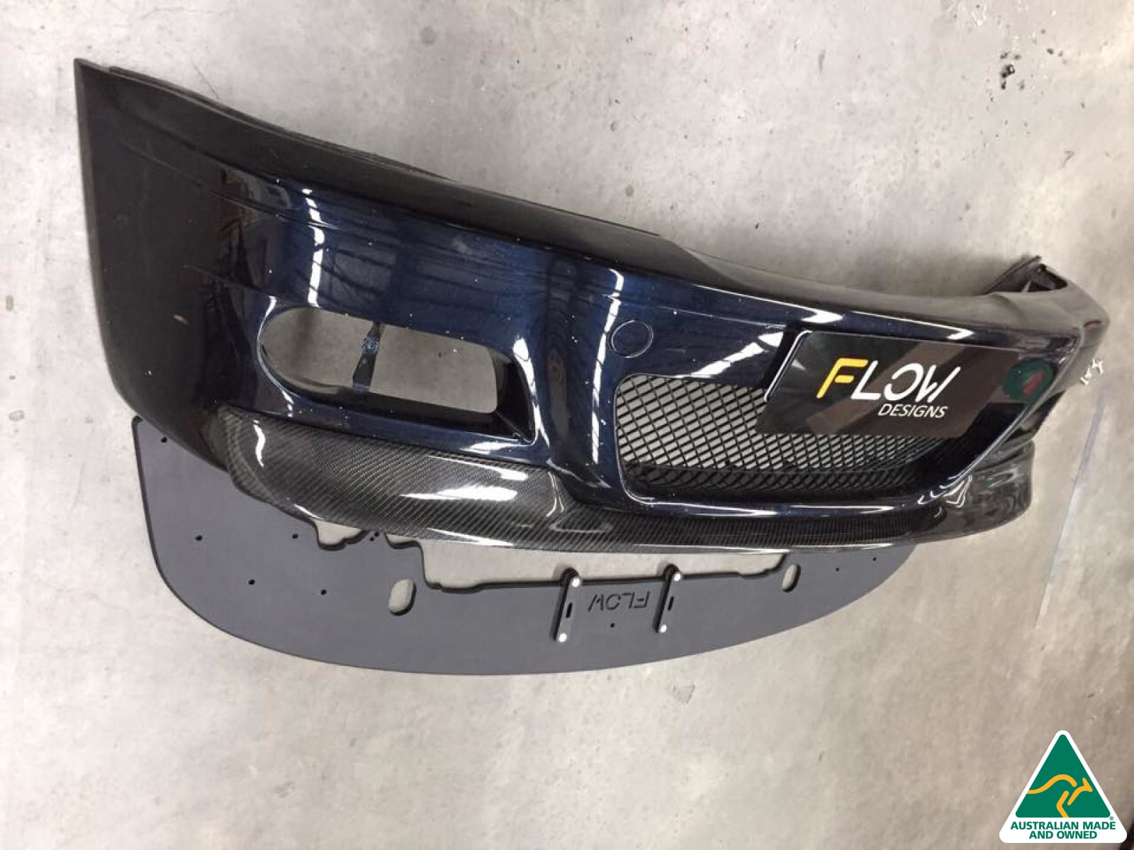 FLOW Designs  BMW E46 M3 Front Splitter v2 - MODE Auto Concepts