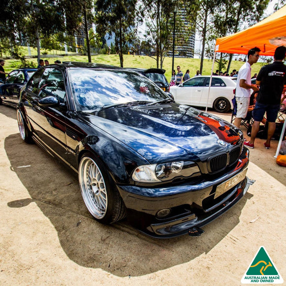 FLOW Designs  BMW E46 M3 Front Splitter v2 - MODE Auto Concepts