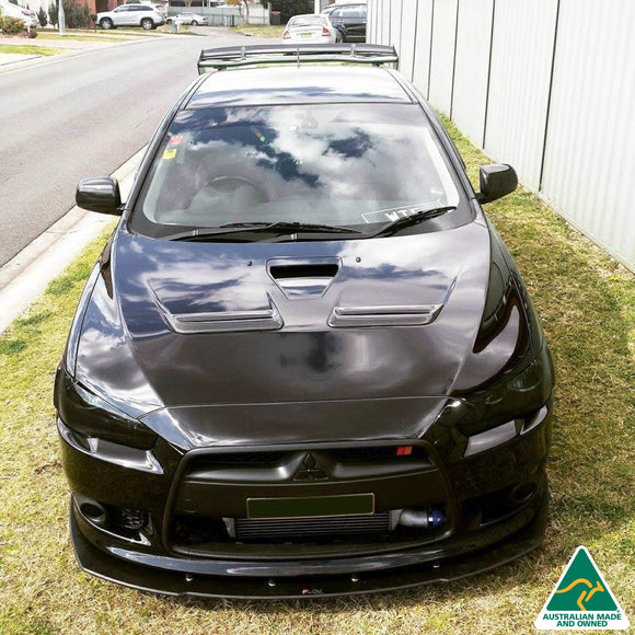 Mitsubishi Lancer Ralliart Front Splitter | Flow Designs Australia