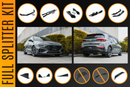 FLOW Designs  i30N-Line Hatch PDe.V6 FL 2024+ Full Lip Splitter Set - MODE Auto Concepts