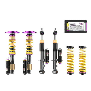 KW Suspension V4 Clubsport 3-way w. Top Mounts for BMW 2 Series M235i M240i F22 F23 Coupe Convertible (w/o Electronic Dampening) - MODE Auto Concepts