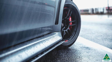 Lancer Evolution X Side Skirt Extension Splitters (Pair) - 0