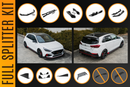FLOW Designs  i30N Hatch PDE V6 FL2 2025 Full Lip Splitter Set - MODE Auto Concepts