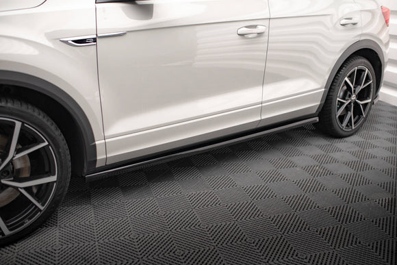 Maxton Design Side Skirts Diffusers Volkswagen T-Roc R / R-Line Mk1 Facelift