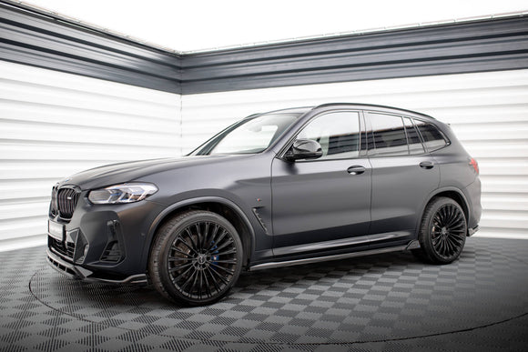 Maxton Design Side Skirts Diffusers BMW X3 M-Pack G01 Facelift