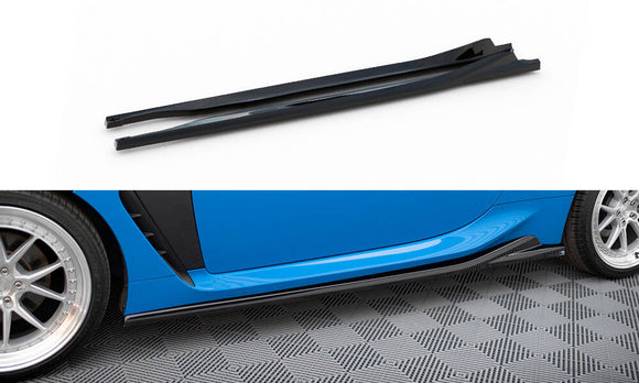 Maxton Design Side Skirts Diffusers V.1 Toyota GR86 Mk1 / Subaru BRZ ZD8