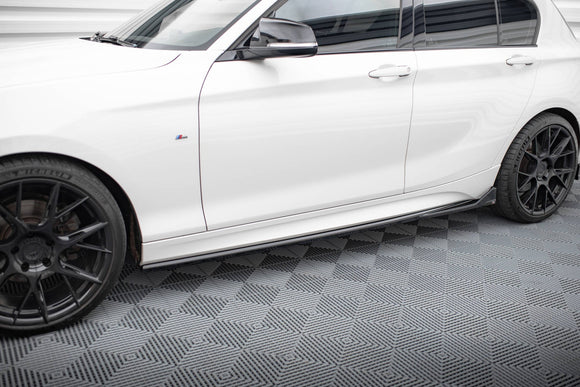 Maxton Design Side Skirts Diffusers V.3 CSL Look BMW 1 M-Pack / M140i F20 Facelift