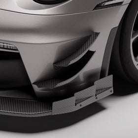 Vulcan Alpha Carbon Fiber Front Splitter - Porsche 911 GT3 (992) - 0