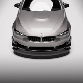 Vulcan Alpha Carbon Fiber Front Splitter - BMW F80 M3/F82 M4