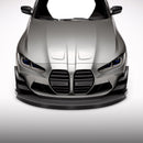 Vulcan Alpha Carbon Fiber Front Splitter - BMW G80 M3 / G82 M4-1