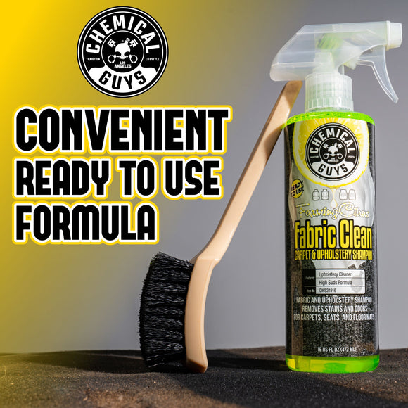 Chemical Guys  Foaming Citrus Fabric Clean Carpet & Upholstery Shampoo - MODE Auto Concepts