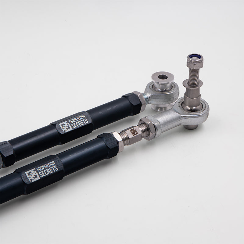 Suspension Secrets Adjustable Rear Toe Arms / Links - Porsche 718 Spyder RS